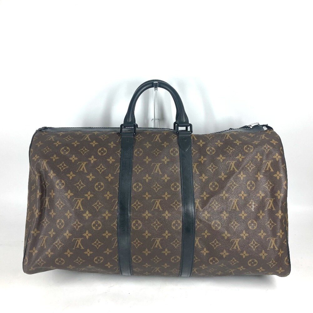 LOUIS VUITTON Authentic Black Monogram Canvas Boston Bag - Picture 2 of 16
